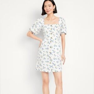 Old Navy Floral Square-Neck Dress